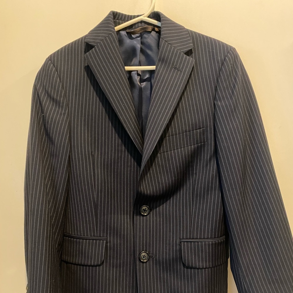 Boys Navy Michael Kors Suit (Size 8R).